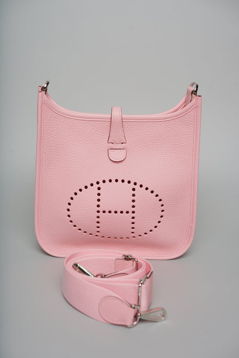 Hermes Evelyne 23 in Rose Sakura Phw (Brand New)