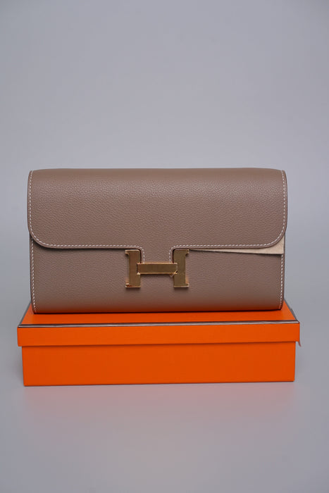 Hermes Constance To Go in Etoupe Ghw (Brand New)