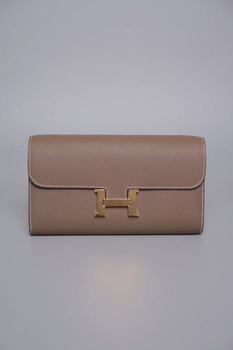 Hermes Constance To Go in Etoupe Ghw (Brand New)