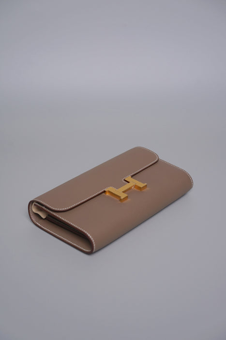 Hermes Constance To Go in Etoupe Ghw (Brand New)