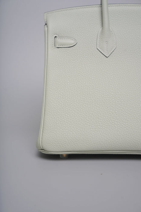 Hermes Birkin 25 in Gris Neve Togo Ghw