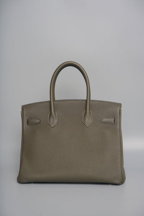 Hermes Birkin 30 in Vert de Gris Togo Ghw (Brand New)