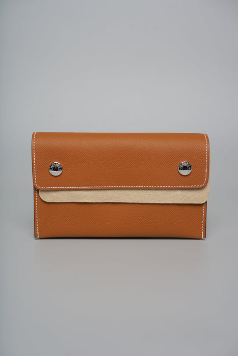 Hermes Snap Wallet in Gold Phw (Brand New)