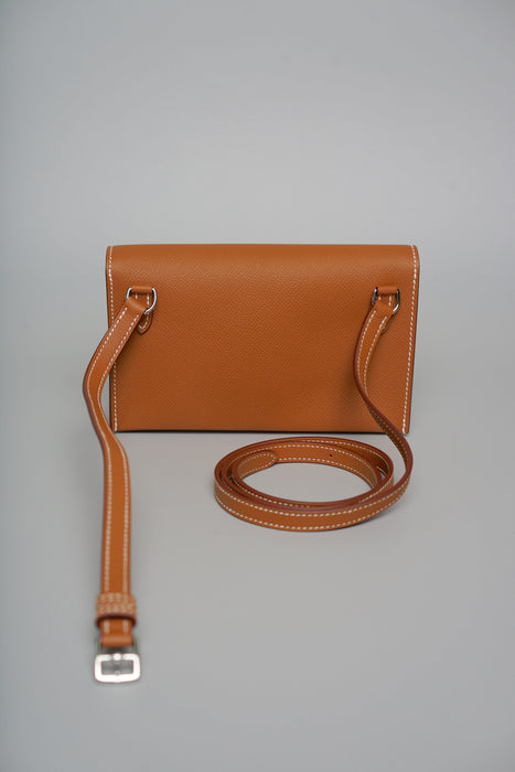 Hermes Snap Wallet in Gold Phw (Brand New)