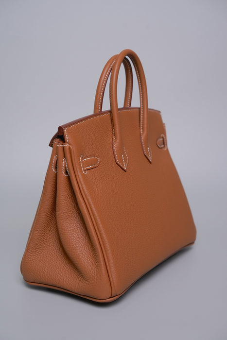 Hermes Birkin 25 in Gold Togo Ghw (Brand New)