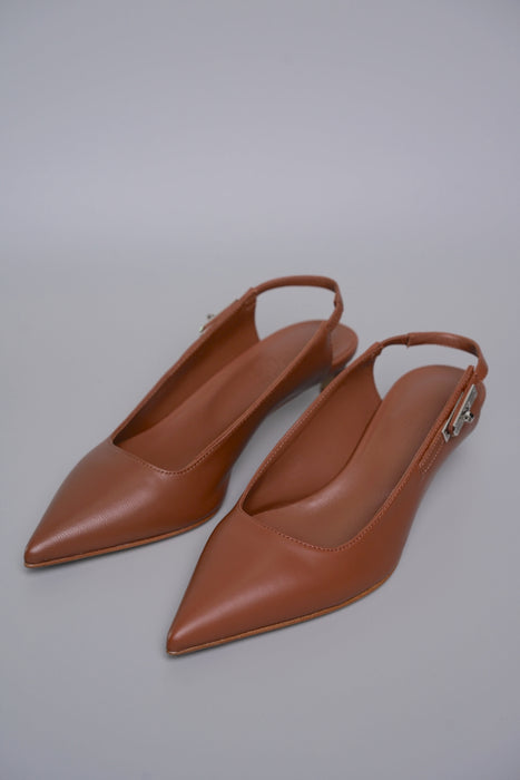 Hermes Lover 40 Pump in Gold Size 37 (Brand New)