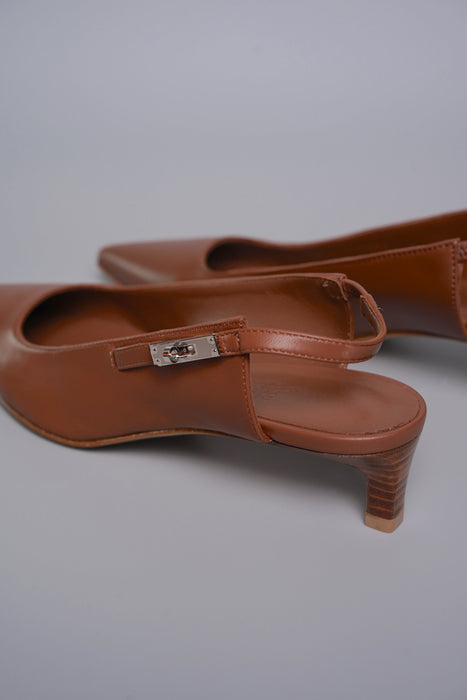 Hermes Lover 40 Pump in Gold Size 37 (Brand New)