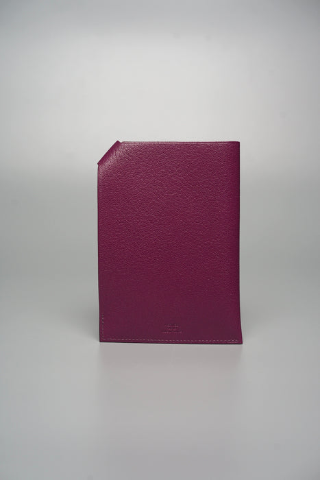 Hermes Tarmac PM Passport Holder in Anemone (Brand New)