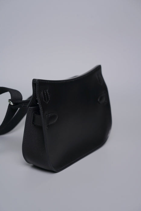 Hermes Mini Jypsiere in Noir Evergrain Phw (Brand New)