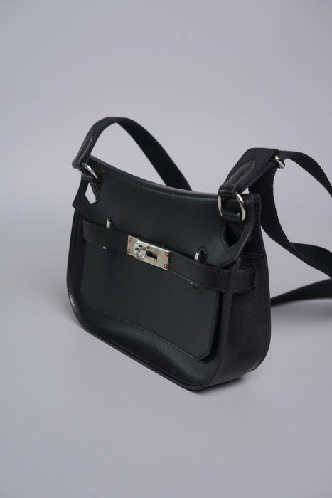 Hermes Mini Jypsiere in Noir Evergrain Phw (Brand New)