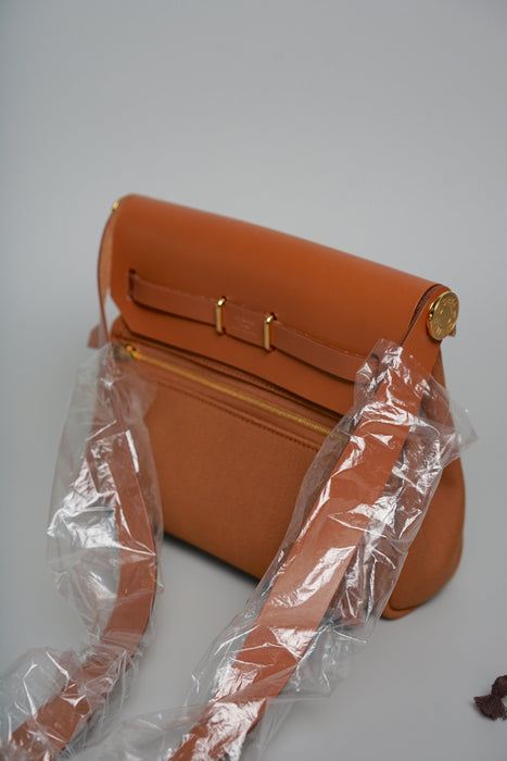 Hermes Mini Herbag in Fauve Ghw (Brand New)