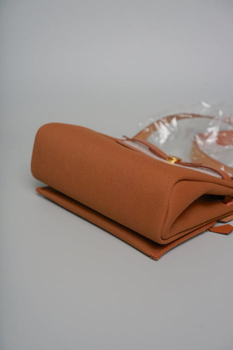 Hermes Mini Herbag in Fauve Ghw (Brand New)