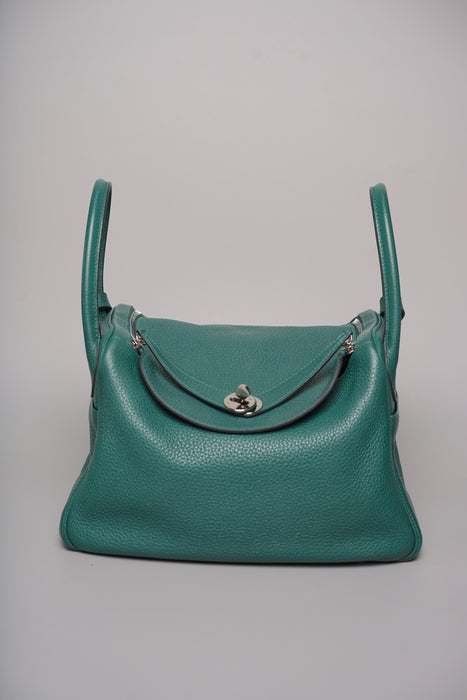 Hermes Lindy 30 in Malachite Phw