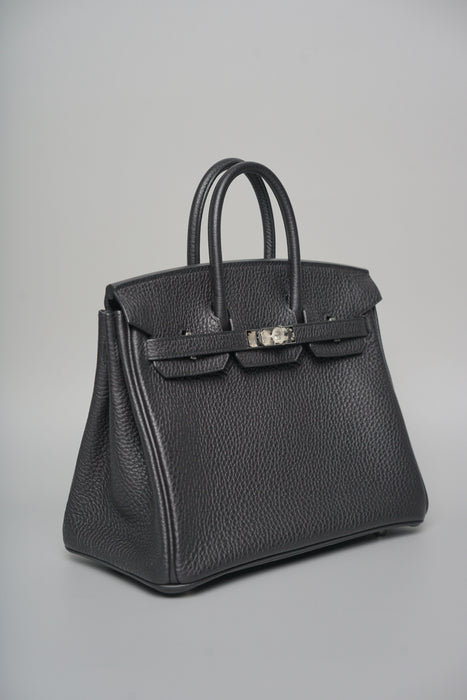 Hermes Birkin 25 in Black Togo Phw (Brand New)