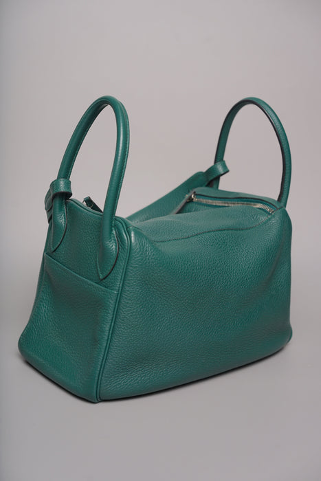 Hermes Lindy 30 in Malachite Phw