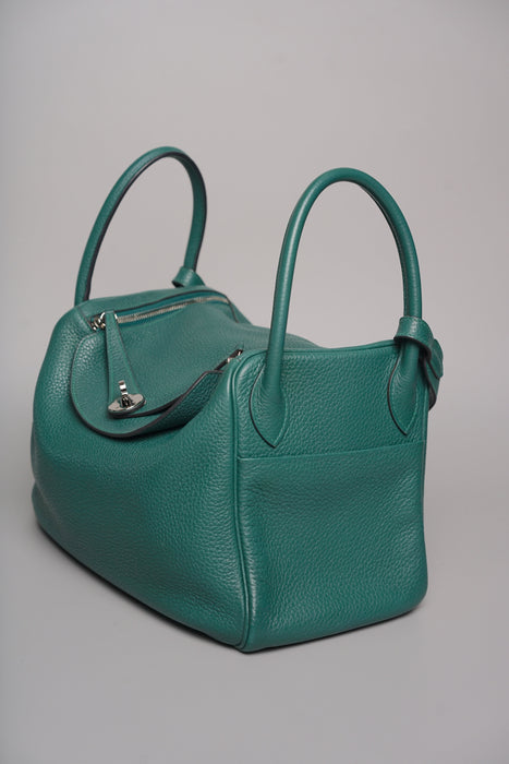 Hermes Lindy 30 in Malachite Phw