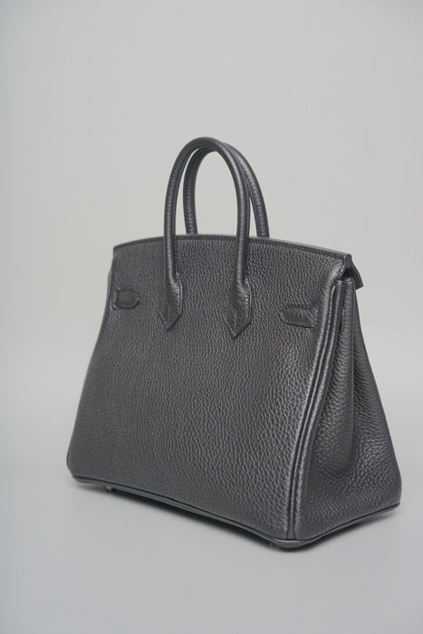 Hermes Birkin 25 in Black Togo Phw (Brand New)
