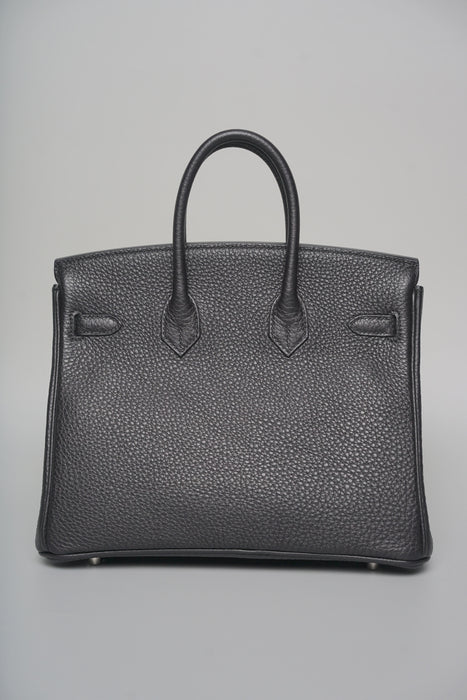 Hermes Birkin 25 in Black Togo Phw (Brand New)