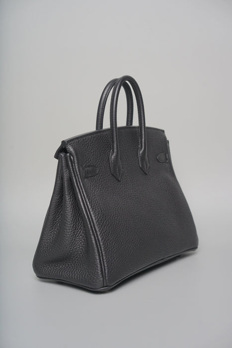 Hermes Birkin 25 in Black Togo Phw (Brand New)