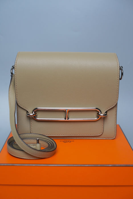 Hermes Mini Roulis in Beige Marfa Phw (Brand New)