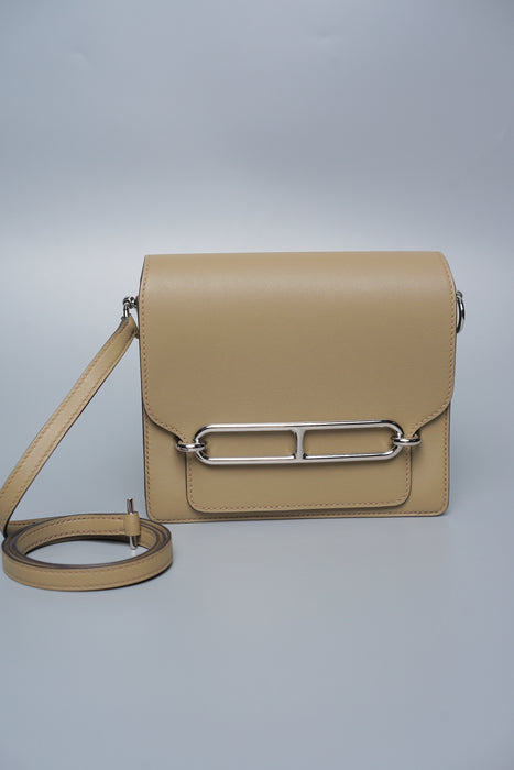 Hermes Mini Roulis in Beige Marfa Phw (Brand New)