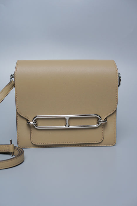 Hermes Mini Roulis in Beige Marfa Phw (Brand New)