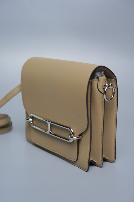 Hermes Mini Roulis in Beige Marfa Phw (Brand New)