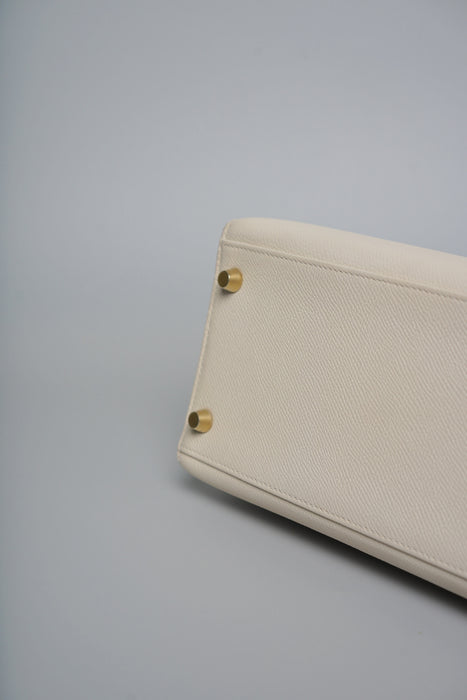 Hermes Kelly 28 HSS in Craie x Gris Asphalt Bghw