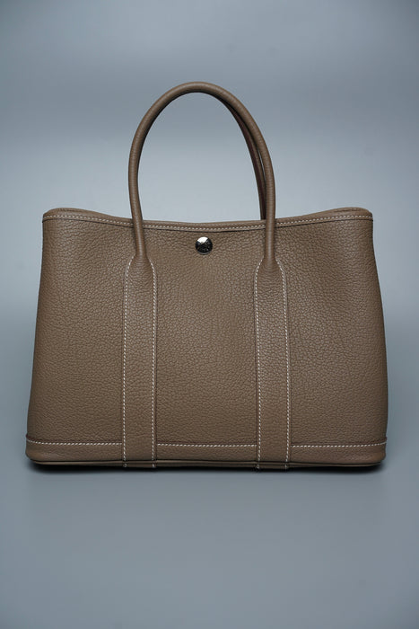 Hermes Garden Party 30 in Etoupe (Brand New)