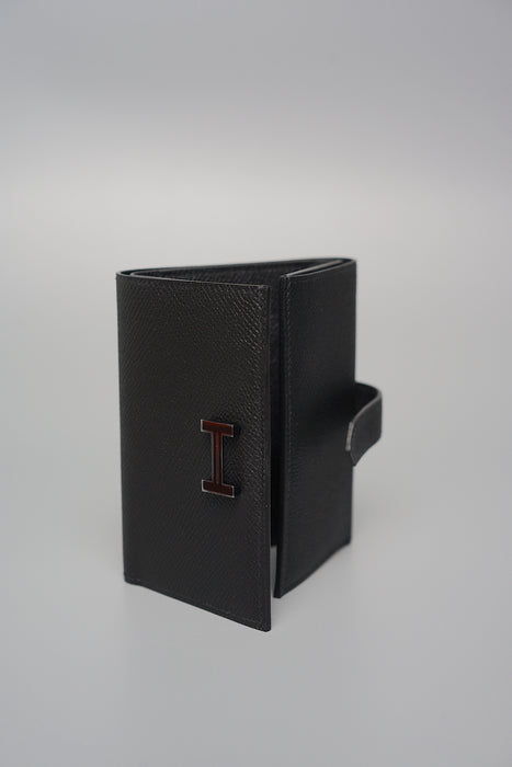 Hermes Bearn Tri-fold Wallet in So Black (Brand New)