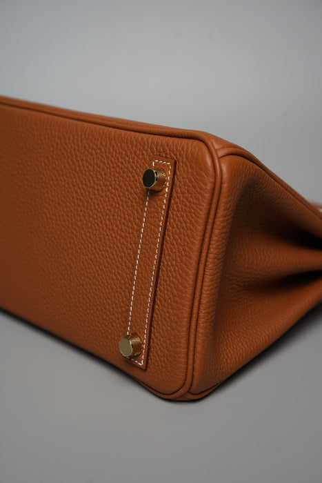Hermes Birkin 25 in Gold Togo Ghw (Brand New)