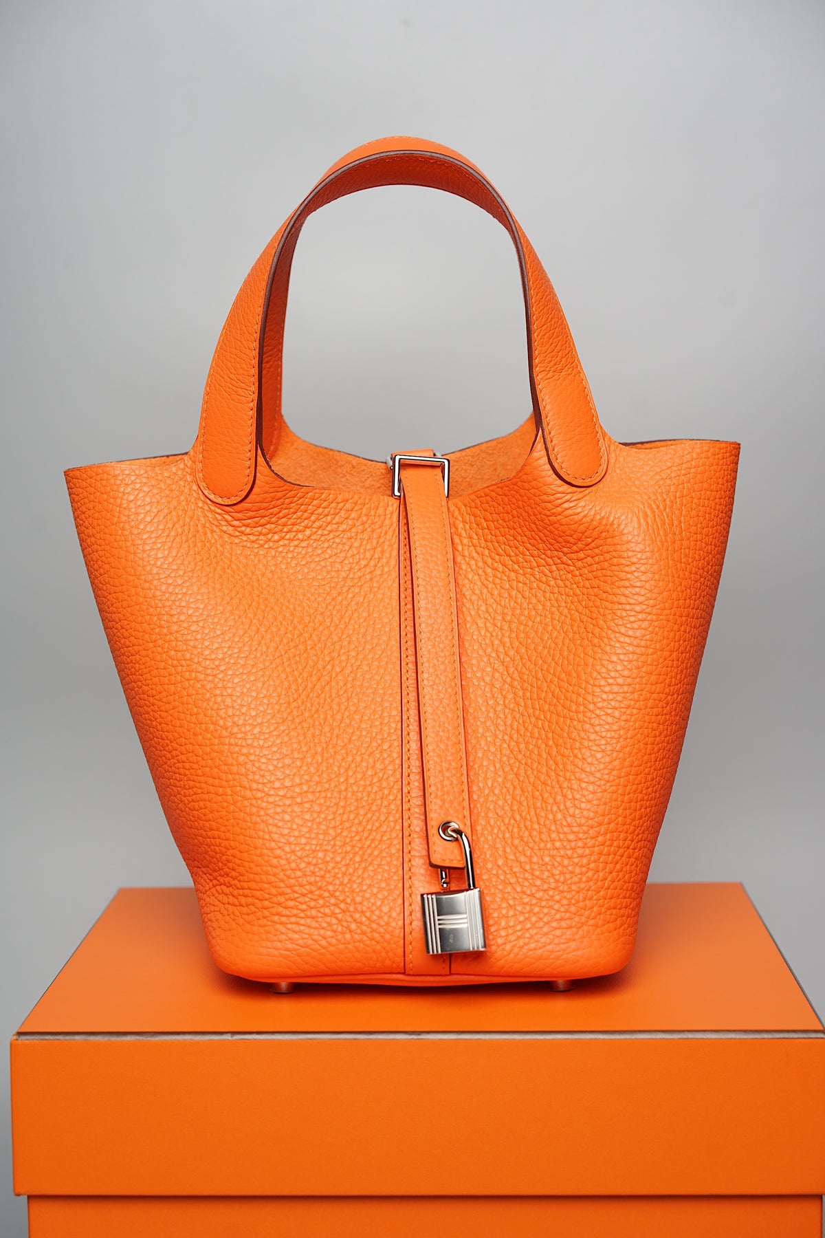 Hermes Picotin 18 in Orange Minium Phw (Brand New)– ORANGEPORTER