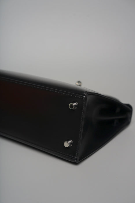 Hermes Kelly 25 in Noir Box Phw