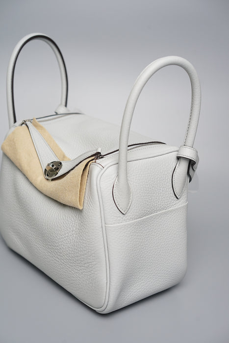 Hermes Lindy 26 in Bleu Pale Phw (Brand New)