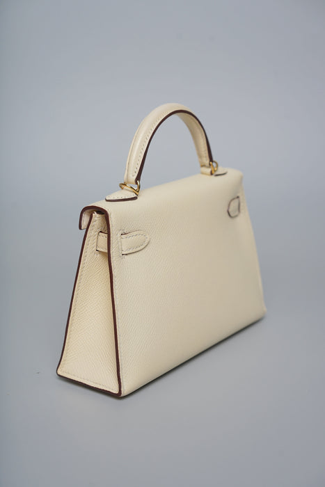 Hermes Kelly 20 in Nata Epsom Ghw (Brand New)