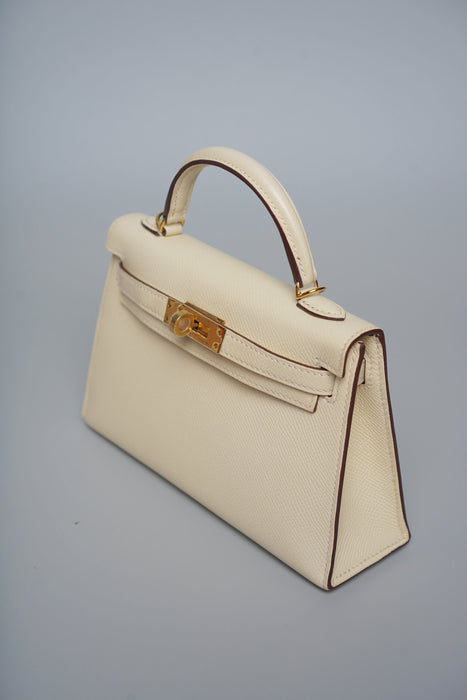 Hermes Kelly 20 in Nata Epsom Ghw (Brand New)