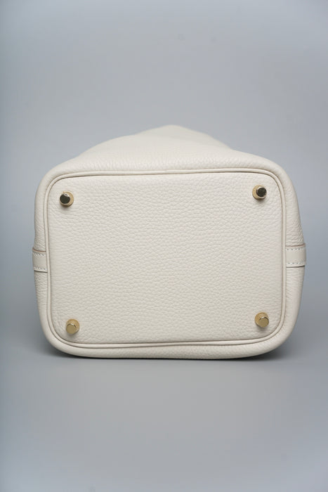 Hermes Picotin 18 Craie Ghw (Brand New)