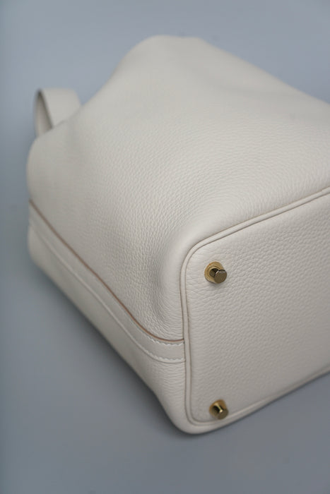 Hermes Picotin 18 Craie Ghw (Brand New)