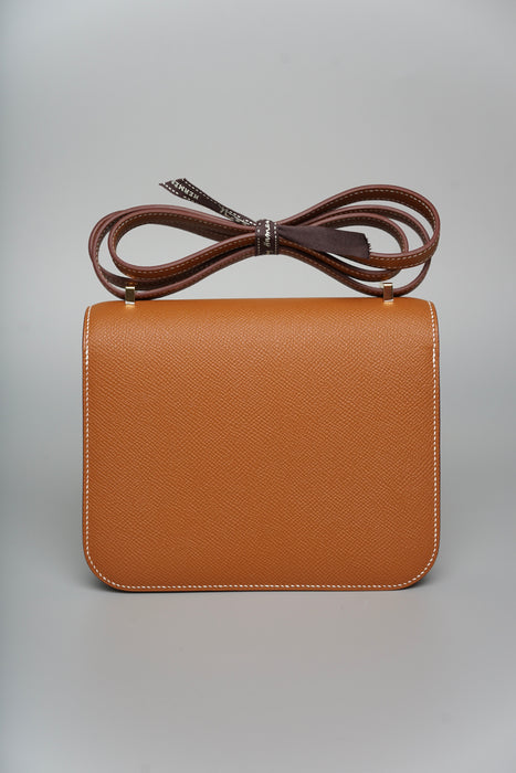 Hermes Constance 18 in Gold Epsom Ghw (Brand New)