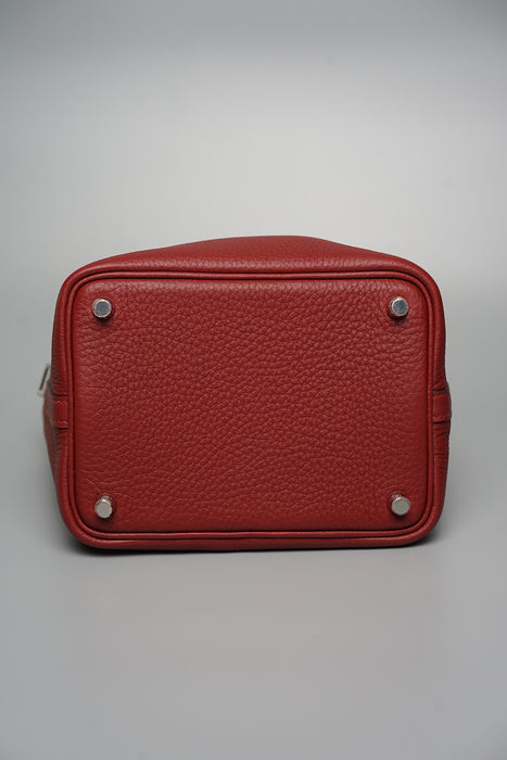 Hermes Picotin 18 in Rouge H Phw (Brand New)