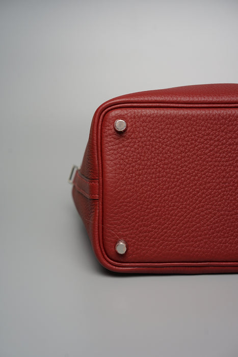 Hermes Picotin 18 in Rouge H Phw (Brand New)