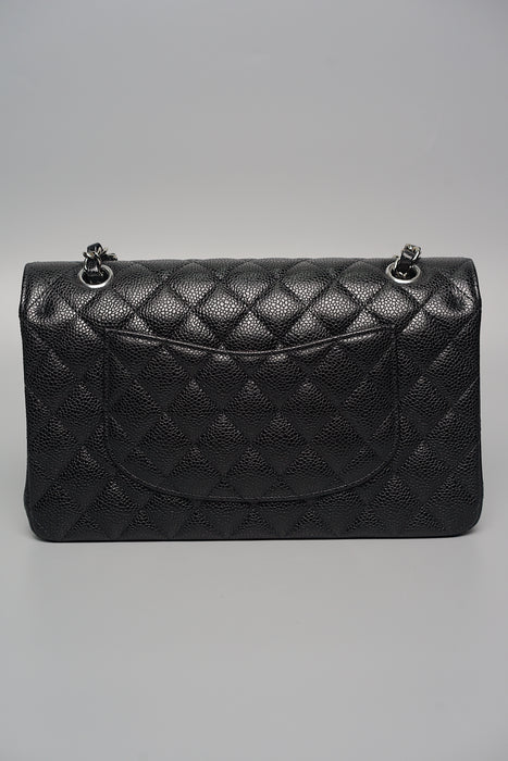 Chanel Classic Double Flap Medium in Black Caviar Shw (Brand new)