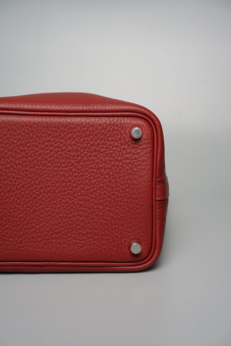 Hermes Picotin 18 in Rouge H Phw (Brand New)