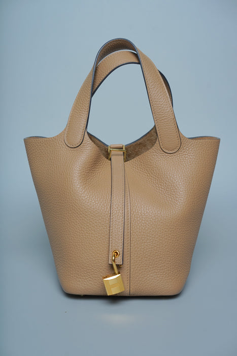 Hermes Picotin 18 in Chai Ghw