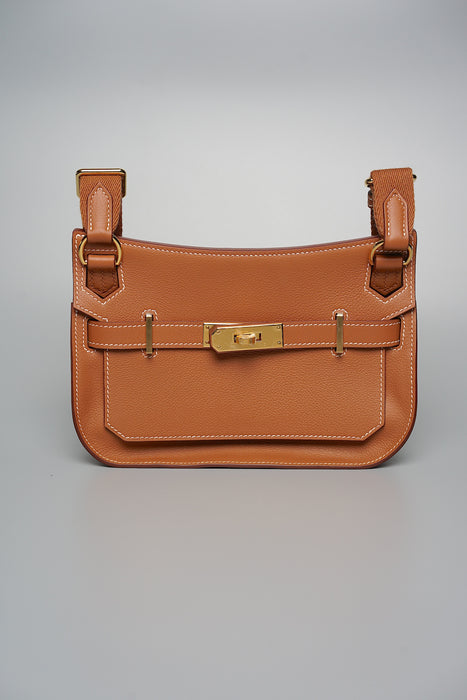 Hermes Mini Jypsiere in Gold Evercolor Ghw (Brand New)