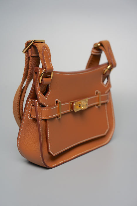 Hermes Mini Jypsiere in Gold Evercolor Ghw (Brand New)