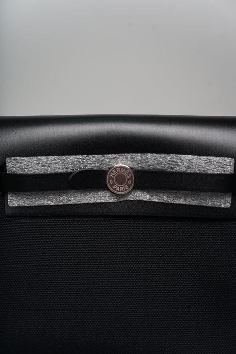 Hermes Mini Herbag in Noir Phw (Brand New)