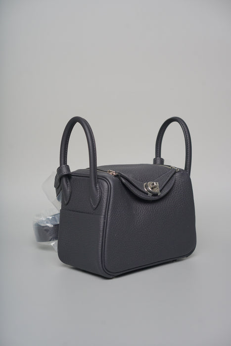 Hermes Mini Lindy II in Caban Phw (Brand New)