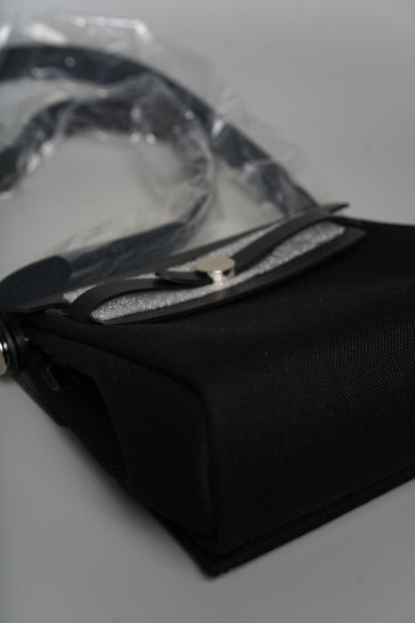Hermes Mini Herbag in Noir Phw (Brand New)