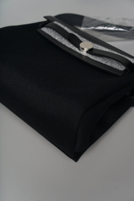 Hermes Mini Herbag in Noir Phw (Brand New)